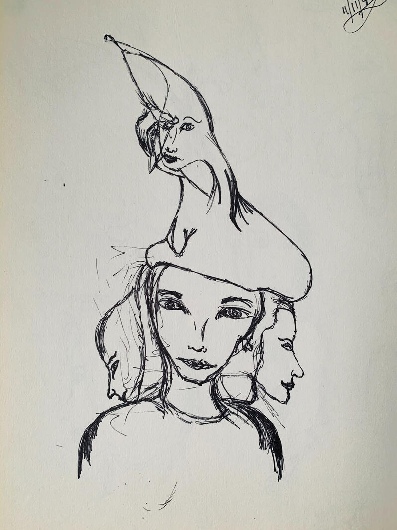 Art by Gabriel Asoka, the mazeking.