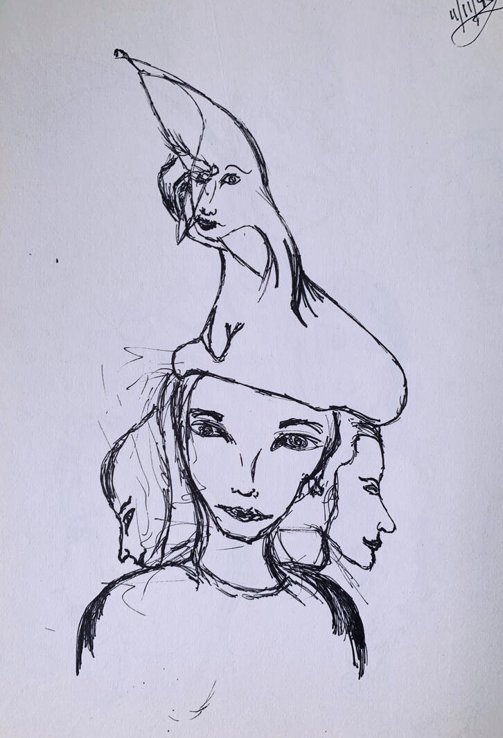 Art by Gabriel Asoka, the mazeking.