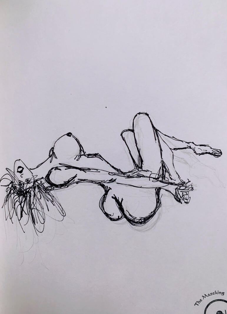 Art by Gabriel Asoka, the mazeking.