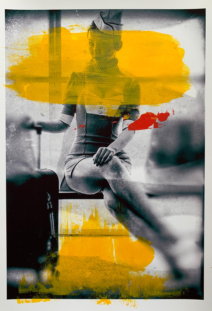 Variations Overpainting. 2021, Art by Gabriel Asoka the mazeking.