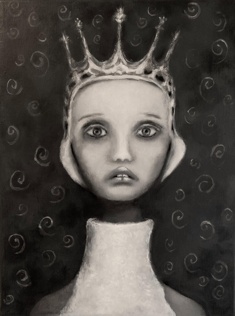 Nicia Princess of the Nymphs story of pear. Art by Gabriel Asoka the mazeking